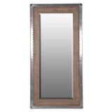 Alpine Chic Wood & Metal Leaner Mirror